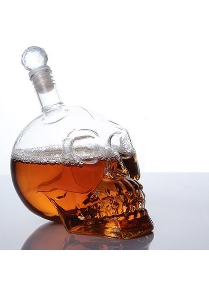500 ml Kristal Shot Cam Şişe Kafatası Viski Vodka Şarap Çetleme Bira Ruhlar Kupası (Yurt Dışından)