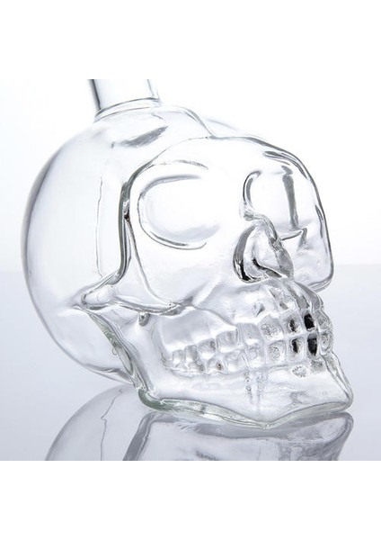 500 ml Kristal Shot Cam Şişe Kafatası Viski Vodka Şarap Çetleme Bira Ruhlar Kupası (Yurt Dışından)