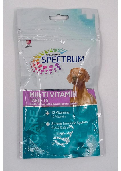 Köpekler Için Multi Vitamin Tablet