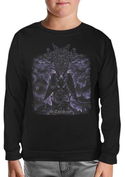 Dark Funeral - In The Sign Siyah Çocuk Sweatshirt