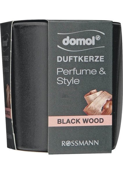 Domol Kokulu Mum Black Wood 125 gr