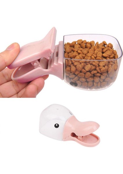 Kuru Mama Kaşığı Mandallı Ördek Tasarım Ölçekli fiyatları