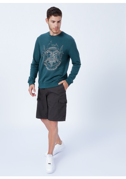 Slim Fit Antrasit Erkek Şort 222 Lcm 221008 Man