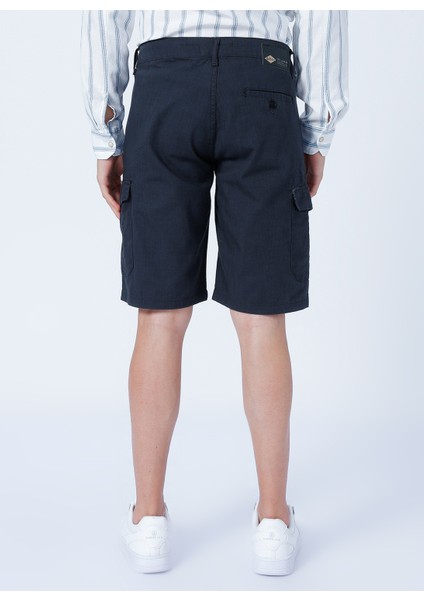 Slim Fit Koyu Indigo Erkek Şort 222 Lcm 221008 Man fırsatları