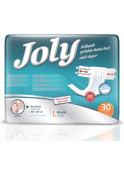 Belbantlı Bez 4 x 30'lu