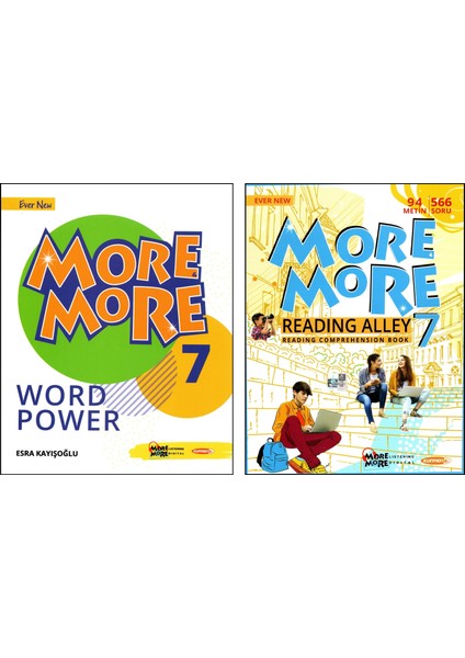 Kurmay Yayınları 7.Sınıf Word Power + Reading Alley 2 Kitap 2022-2023