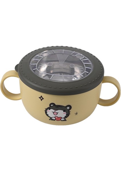 Sızdırmaz Yemek Termosu Saklama Kabı - Sarı (Yurt Dışından)