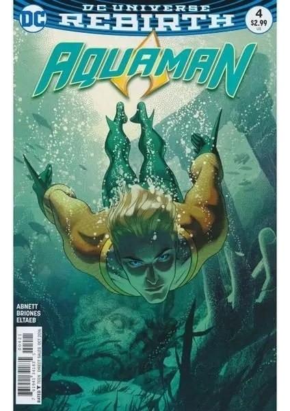 Dc Universe Rebirth Aquaman #4 (Joshua Middleton Variant Edition) Fasikül Ingilizce Çizgi Roman