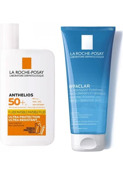 La Roche Posay Yağlı Ciltler Için Bakım ve Yüksek Güneş Koruma Seti