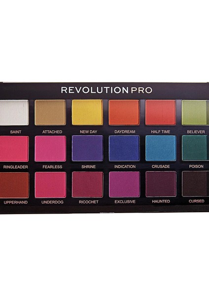 Revolution Pro Far Paleti Regeneration Palette -Trends Mischief Mattes 18'li, 14.4 G