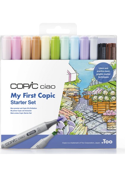 Ciao My First Copic Starter Set 12'li