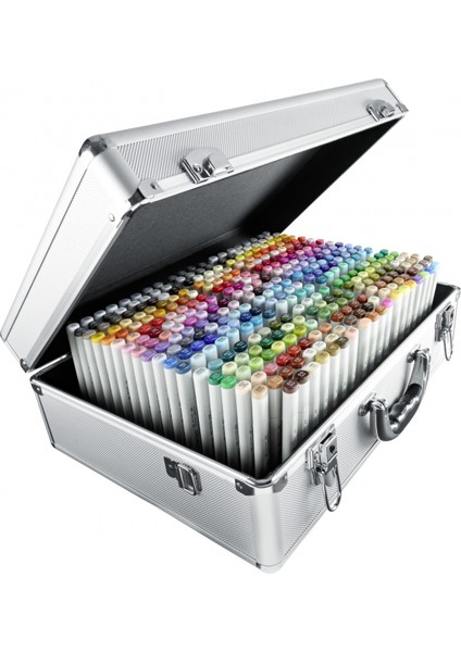 Sketch Marker Seti Metal Çantalı - 358 Renk