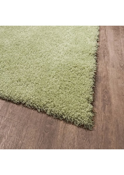 HOME Amerikan Shaggy Halı - 80 x 240 cm - Yeşil