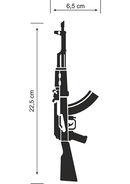 Kls-47 Folyo Kesim Etiket Siyah 22.5 x 6,5 cm fiyatları