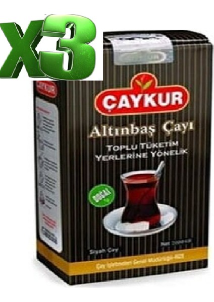 Edt Altınbaş Çay 2 kg x 3 Adet
