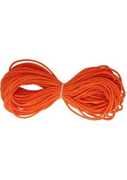 10X3MM Turuncu Yansıtıcı Çadır Hat Halat Kamp Kablosu Paracord 20M 10 Pcs