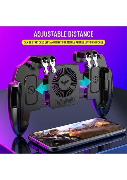 M10 Pubg Mobil Kontrol Gamepad Soğutucu ile Soğutma Fanı Ios Android Samsung Galaxy L2 R2 Operasyon Joystick Soğutucu | Gamepads (Yurt Dışından)