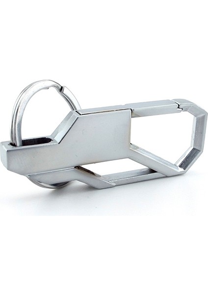 Gri Renkli Metal Kanca Hook Tasarım Metal Anahtarlık KC986 modelleri