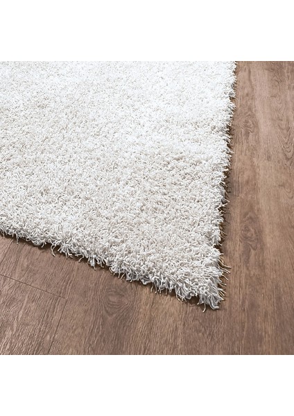 HOME Amerikan Shaggy Halı - 120 x 240 cm - Süper Beyaz modelleri