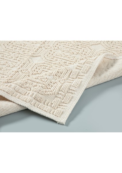 Chester Pamuklu Kilim 80 x 150 cm Krem
