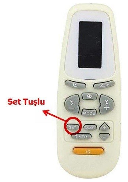 Electra Klima Kumandası Set Tuşlu