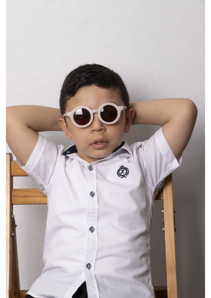 çocuk Güneş Gözlüğü Pembe Şeffaf fiyatları