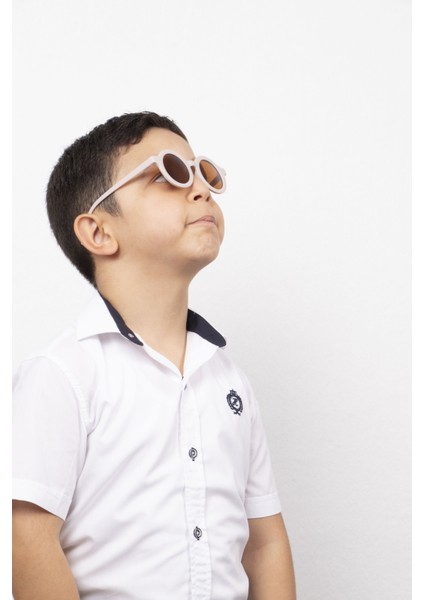 çocuk Güneş Gözlüğü Pembe Şeffaf modelleri