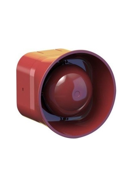 ML-2410/M Maxlogic Konvansiyonel Elektronik Siren, Kırmızı 24V Dc , Marin