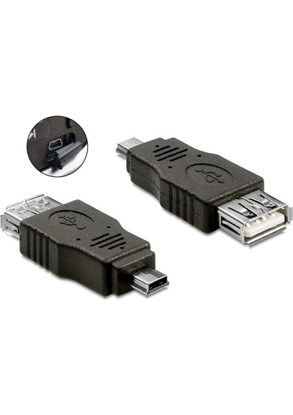 Mini USB Erkek To USB Dişi Otg Dönüştürücü