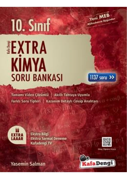 Kafa Dengi Yayınları 10.Sınıf Extra Kimya Soru Bankası