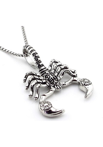 Paslanmaz Çelik Akrep Kral Burç Erkek Çelik Kolye Zincir Q0553 fiyatları