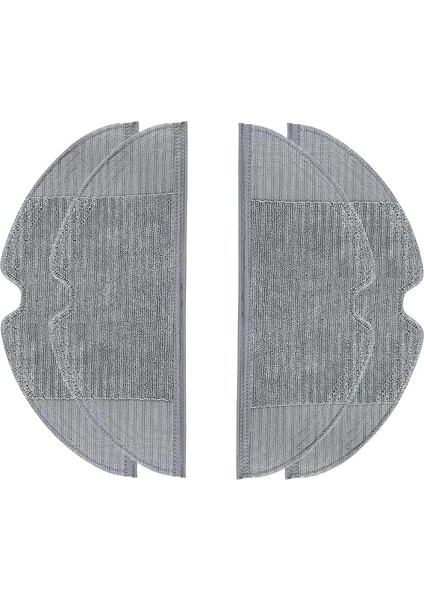 Xiaomi Mijia 4c Uyumlu Robot Süpürge 4'lü Mop Bezi