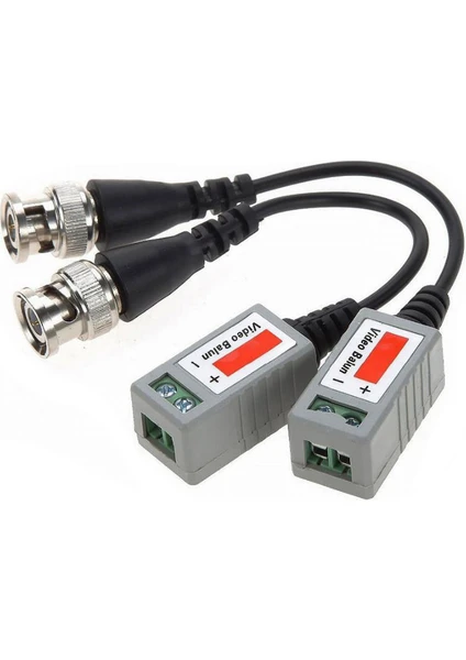 BK Teknoloji Cctv Kamera Video Balun 1 Kanal Pasif Video Alıcı/verici