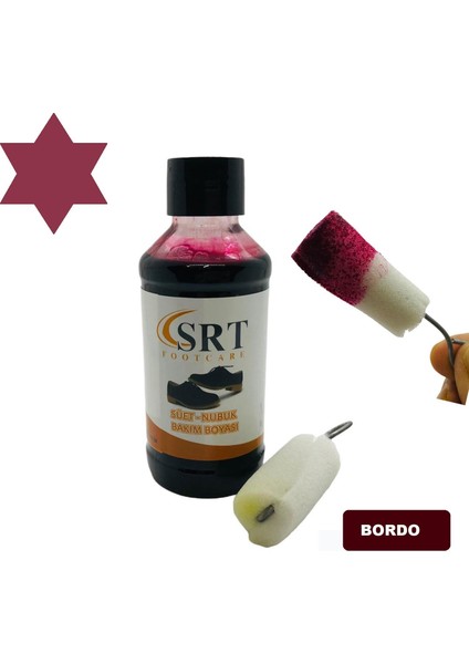 Srtfootcare Süet Nubuk Likit Ayakkabı Bakım Boyası 110 gr