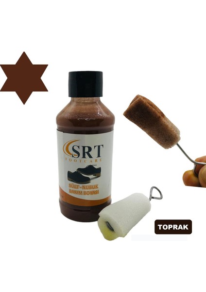 Srtfootcare Süet Nubuk Likit Ayakkabı Bakım Boyası 110 gr