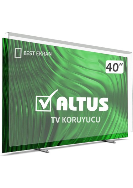 Altus AL4066525W Tv Ekran Koruyucu - 40" Inç Ekran Koruma Paneli