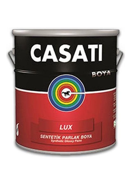 Casati Lüx Sentetik Parlak Boya 0,75 Litre Beyaz