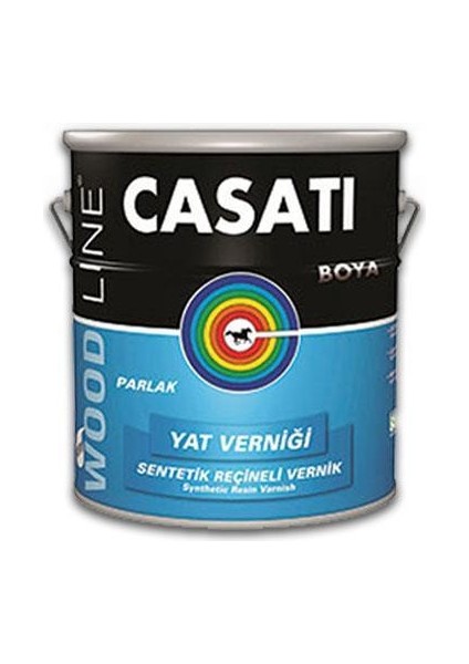 Casati Woodline Yat Verniği Şeffaf 2,5 Litre