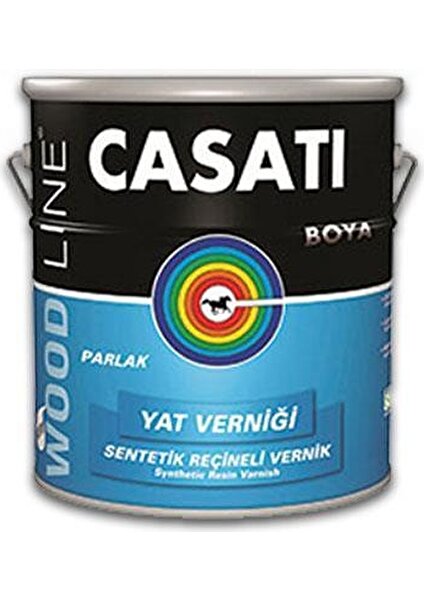 Casati Woodline Yat Verniği Şeffaf 2,5 Litre