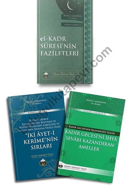 Kadir Gecesi Kitap Seti 3 Kitap