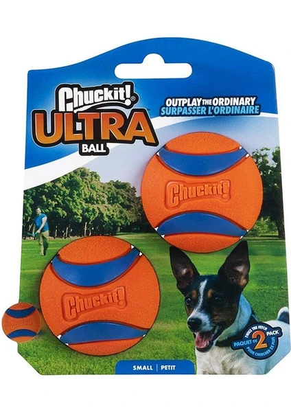 Ultra Ball 2'li Köpek Oyun Topu Small 5 cm