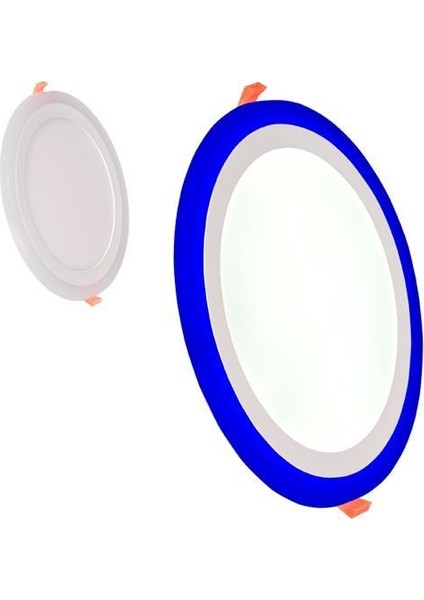 YPL-1306 LED Panel 6+3 Watt Mavi+ Beyaz 3 Fonksıyonlu