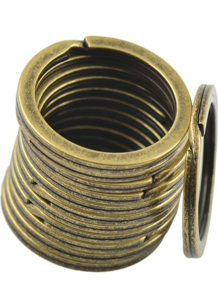 Anahtarlık Halkası Kendin Yap 12 Adet 28MM (Yurt Dışından)