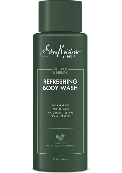 Men Vetiver ve Neroli Canlandırıcı Vücut Şampuanı 444ML