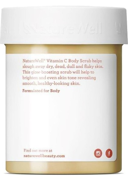 Naturewell Vitamin C Body Scrub Vücut Peelingi 510GR