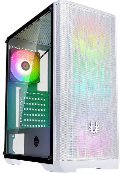 NSE-300-WWGKW-RP4A Nova Mesh Se Beyaz Tempered Glass Argb Atx Kasa