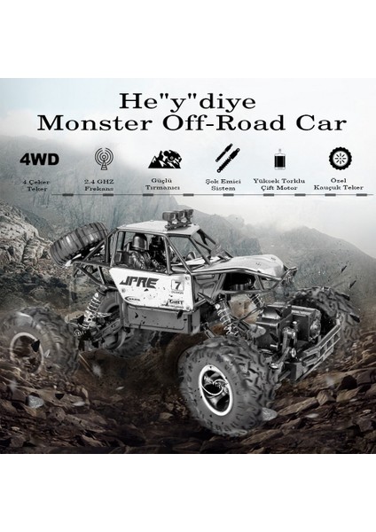 He"y"diye Monster Off-Road Car 1:16