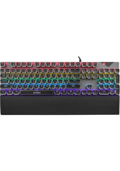 Kb-Mk9 Rgb Blue Switch Mekanik Siyah Oyuncu Klavyesi