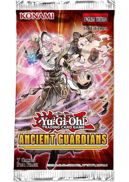 Yugıoh Tcg Ancient Guardians Booster Paketi