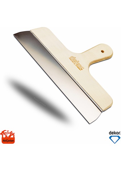Eğri Saplı Ispatula Spatula 40 cm